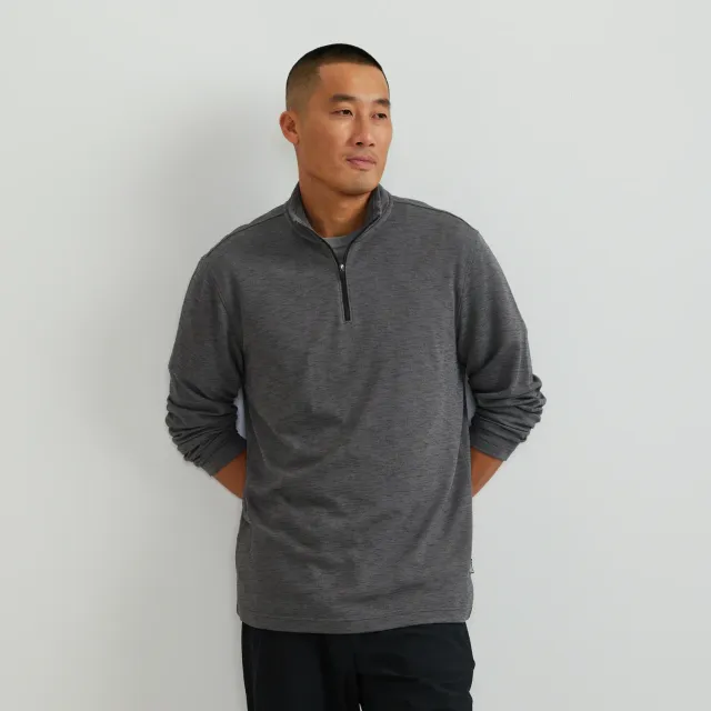 Eddie Bauer Journey 1/4-Zip bluza Blue Fog