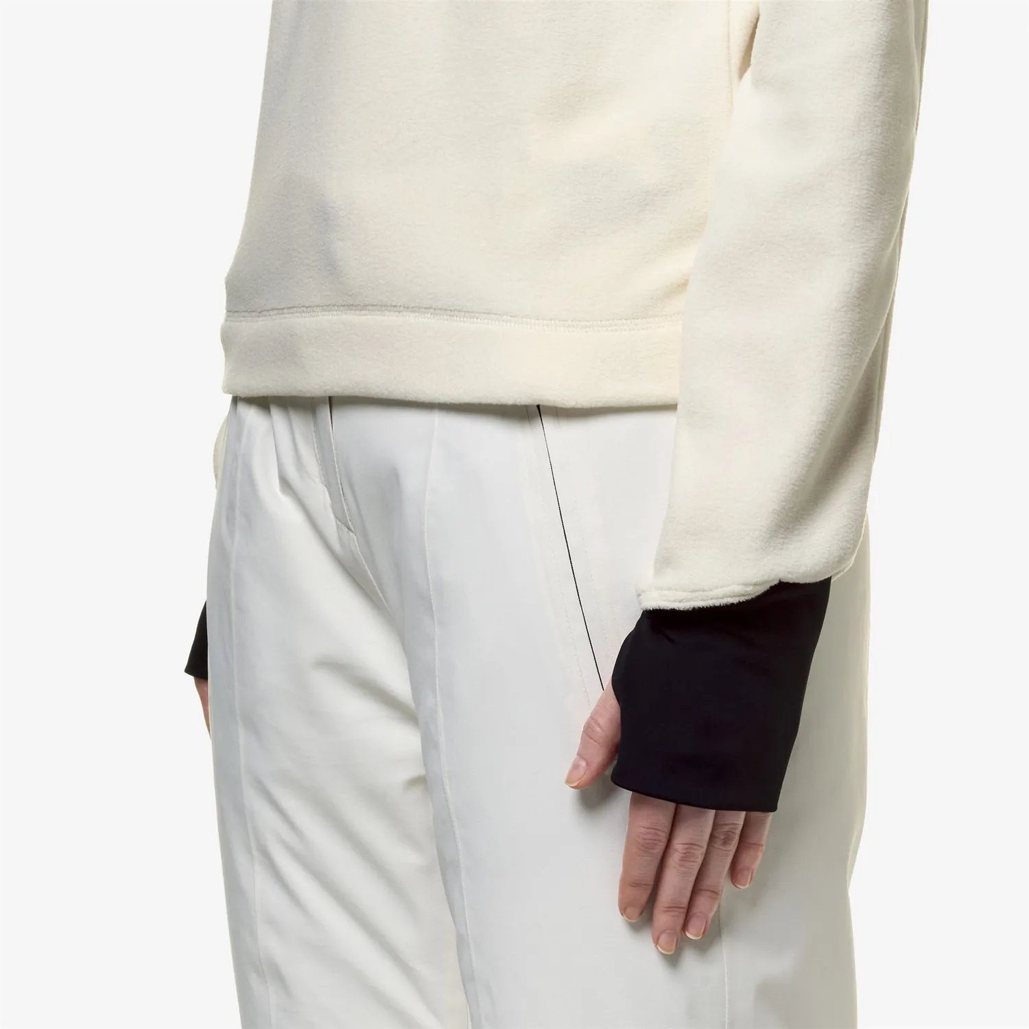 K-Way Ceillac Polar bluză damă White Gardenia fleece