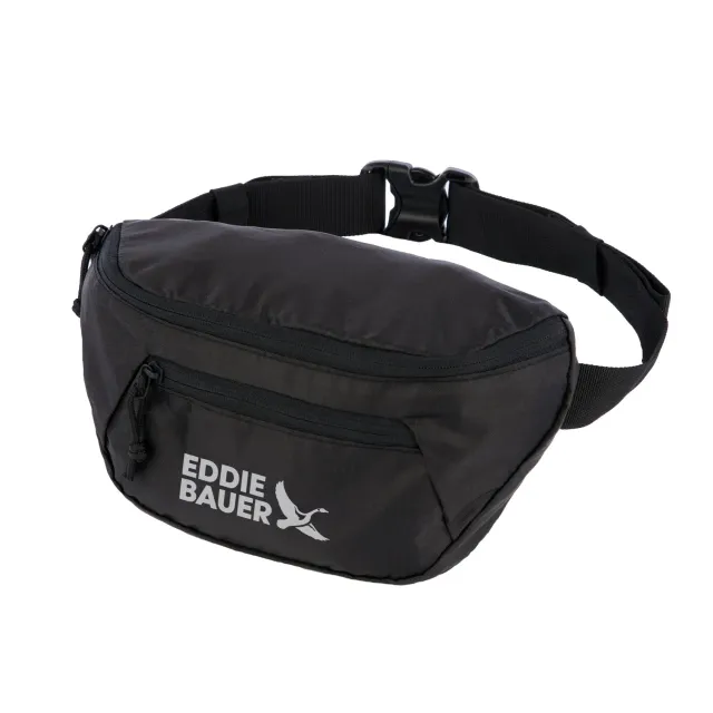 Eddie Bauer Stowaway borseta talie negru pliabila 1L