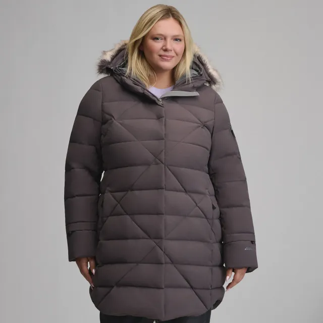 Eddie Bauer Sun Valley Frost parka dama Neagra cu puf