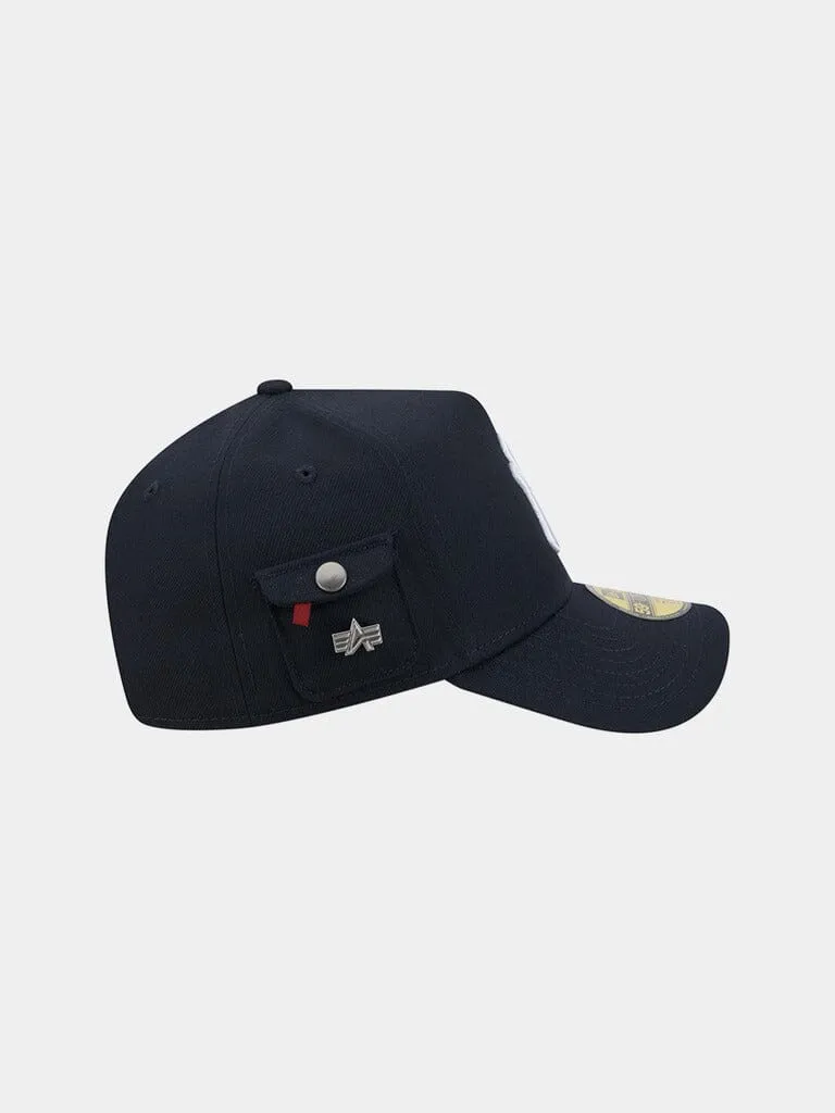 Alpha Industries Yankees 59Forty sapca bleumarin A-Frame