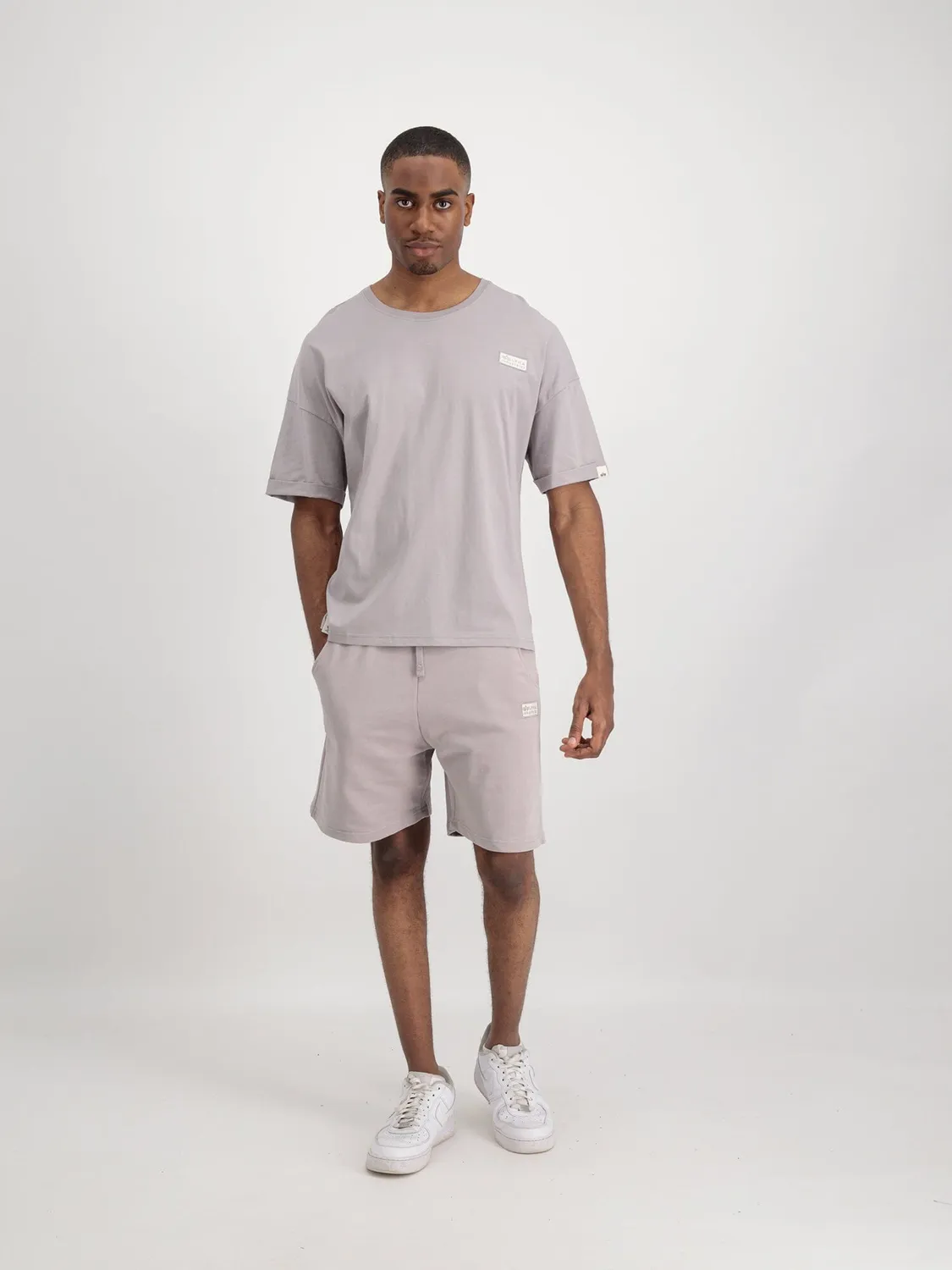 Alpha Industries Organic Jogger Sort gri bumbac organic