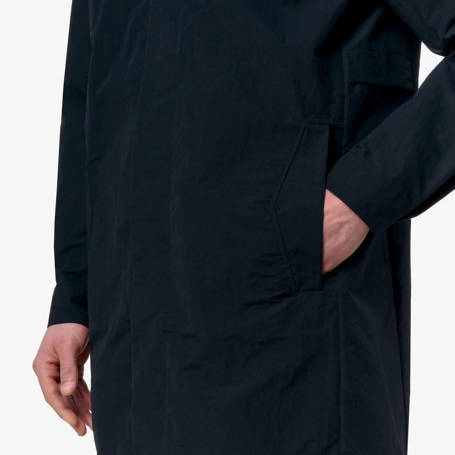 K-Way Klassic Poirol Cotton Blend palton barbati Blue Depth