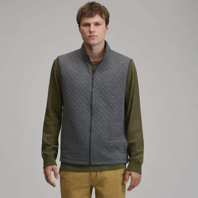 Eddie Bauer Men's Quilted Vest vestă matlasată navy