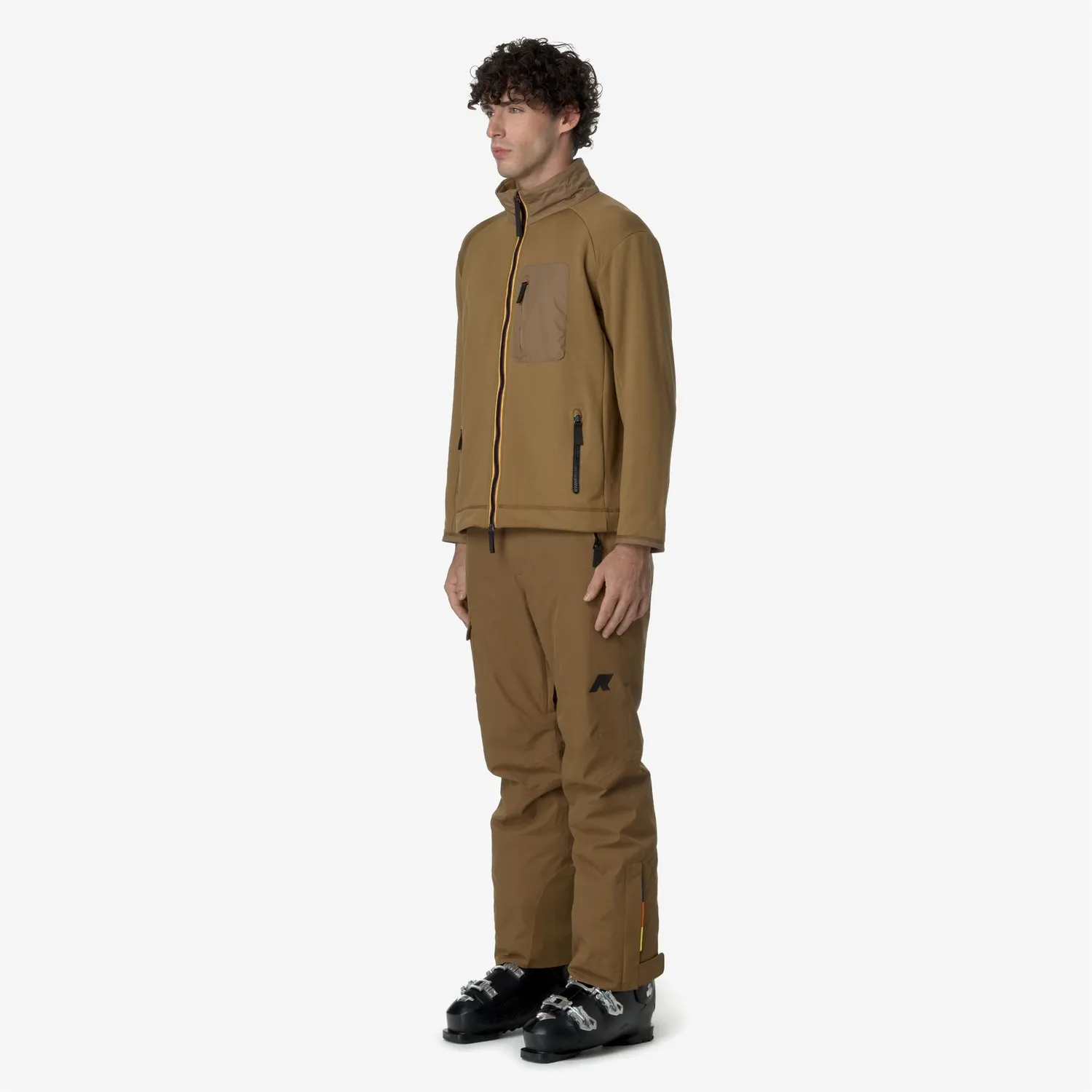K-Way Avrieux pantaloni maro corda schi