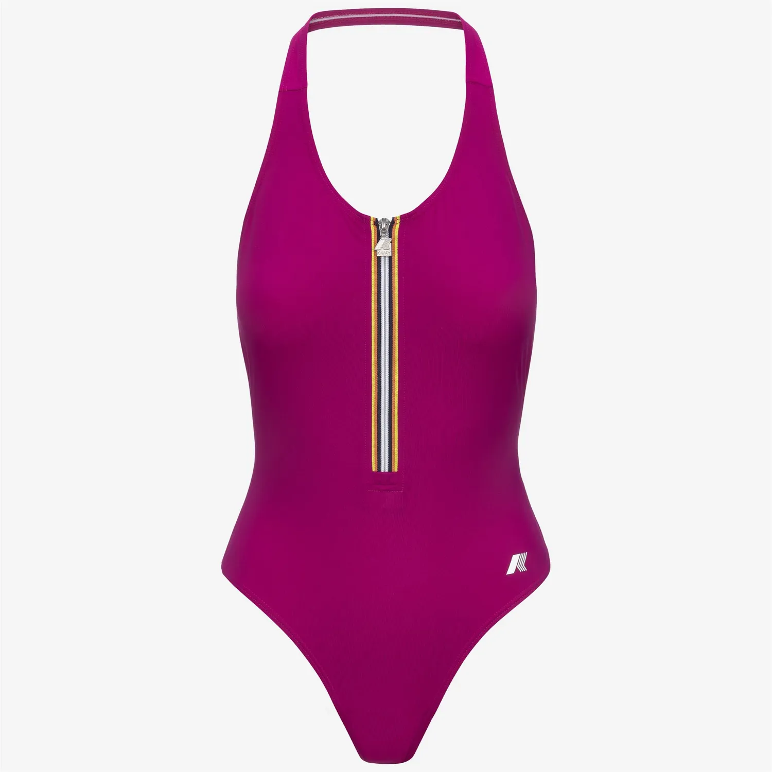 K-Way Sylvie Beach costum baie dama fucsia