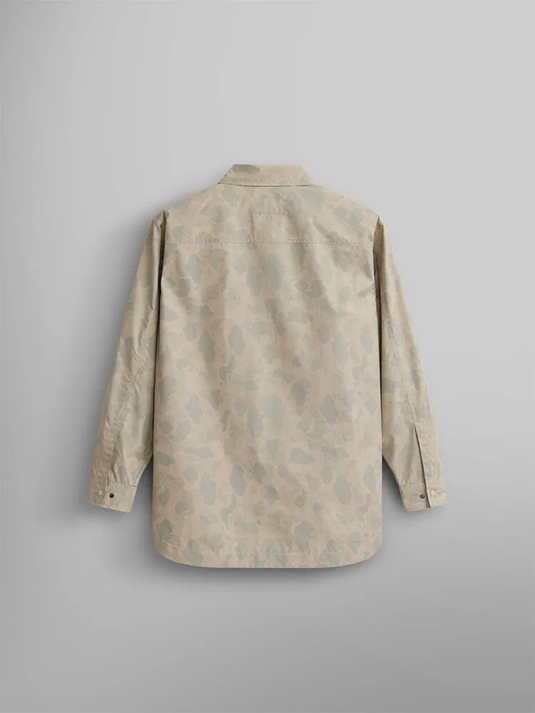 Alpha Industries Packaway Shirt geacă limestone subțire ploaie