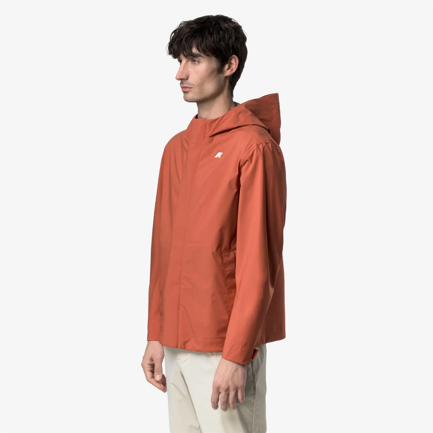 K-Way Jacko Stretch 2L geaca portocalie impermeabila