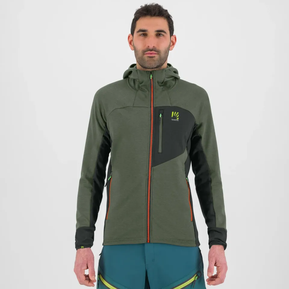 Karpos Mezzodi Hoodie fleece polar cu gluga