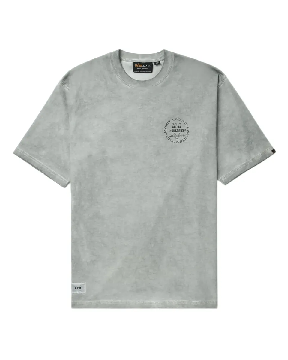 Alpha Industries UNFRM Type-01 tricou gri bumbac