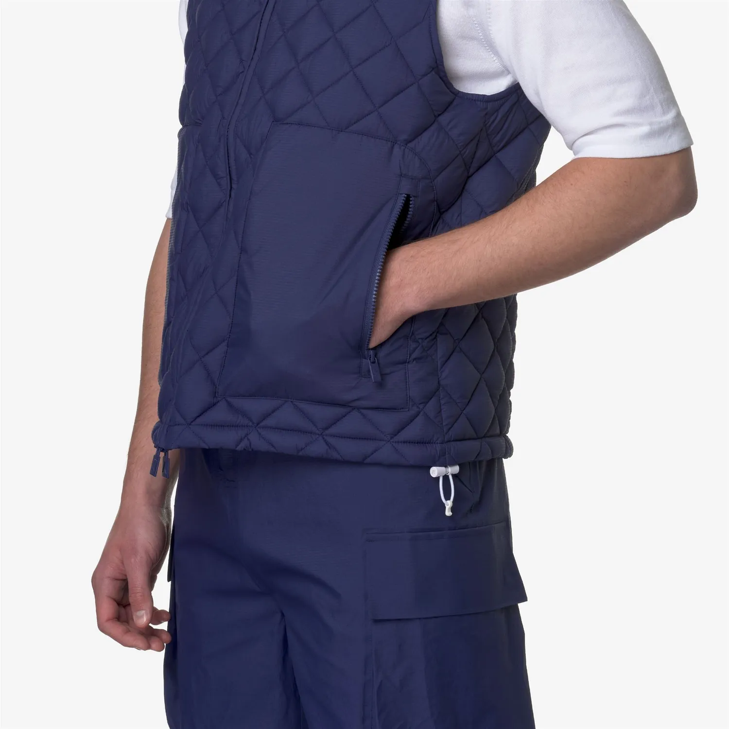 K-Way Barnely Eco Light Warm vesta unisex Blue Md Cobalt