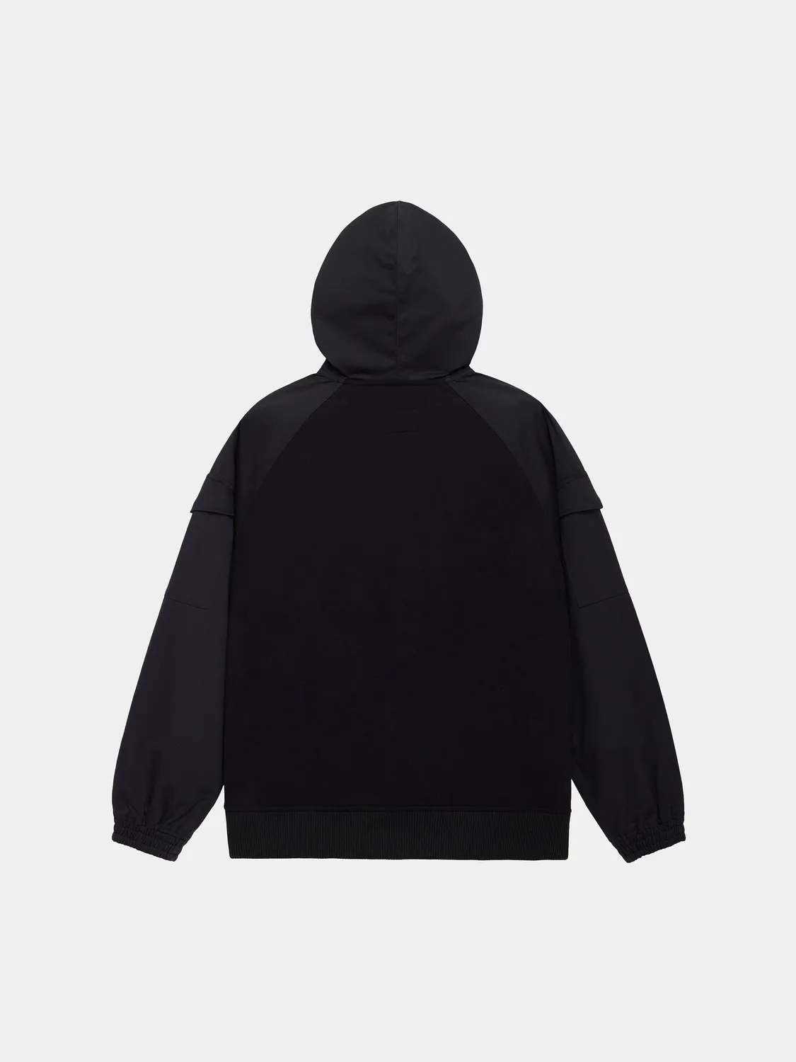 Alpha Industries M-65 hanorac negru cu fermoar bumbac