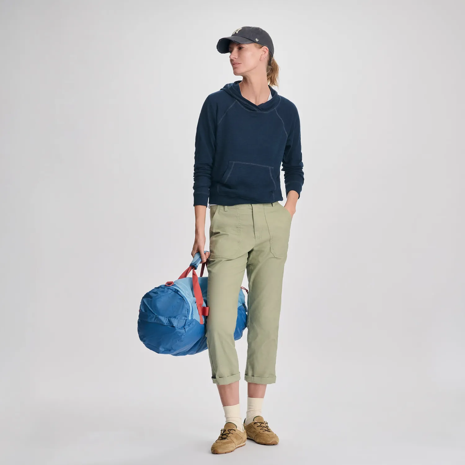 Eddie Bauer Waverly hanorac damă Azure bumbac
