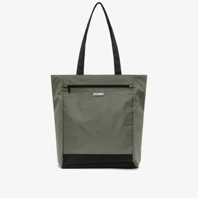 K-Way Elliant sacosa verde impermeabila