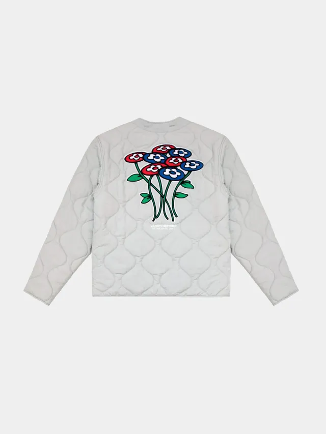 Alpha Industries Vandy The Pink Liner geacă gri rezistentă