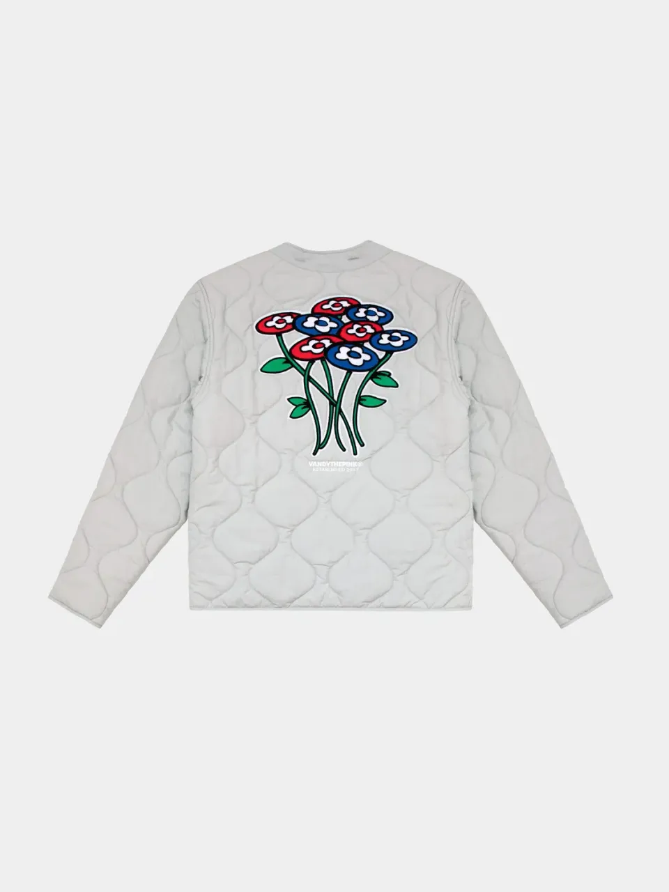 Alpha Industries Vandy The Pink Liner geacă gri rezistentă