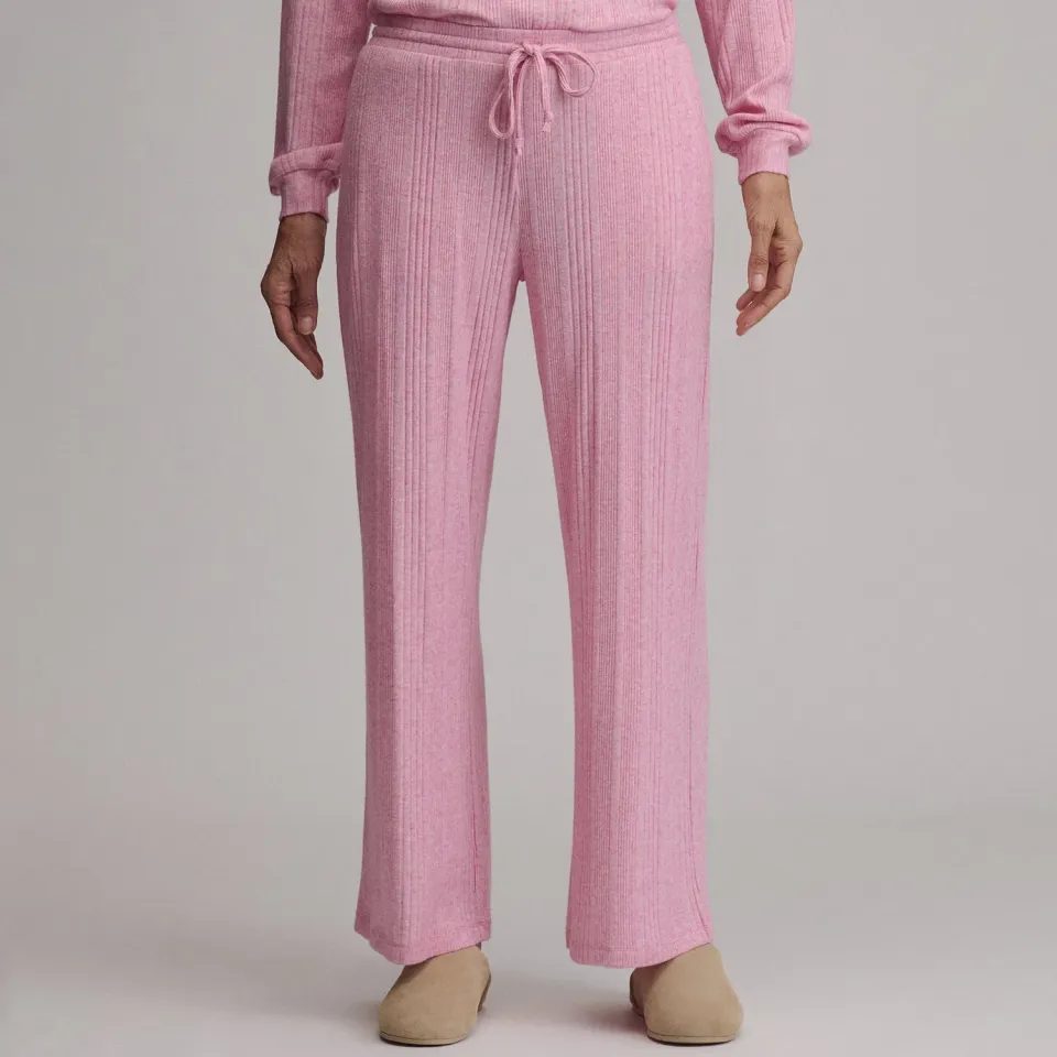 Eddie Bauer Cozy Rib pantaloni damă Light Gray evazați