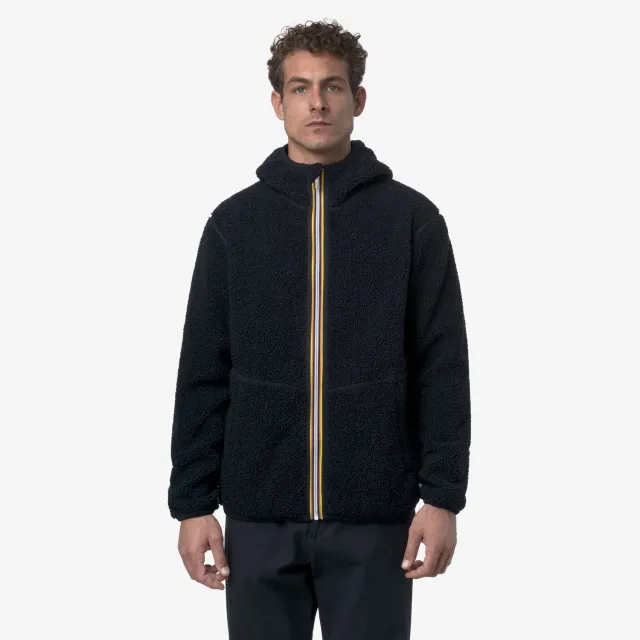K-Way Jack Sherpa Polar Double fleece barbati albastru calduros