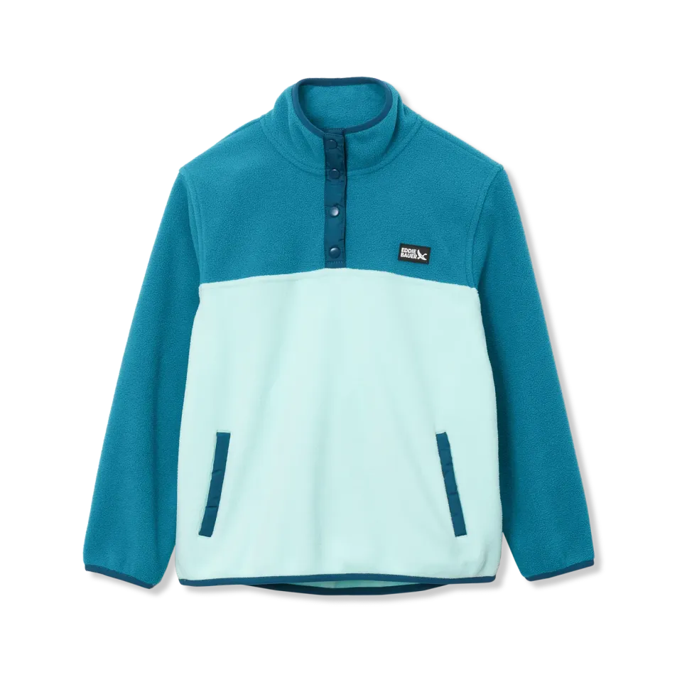 Eddie Bauer Quest pullover fete fleece albastru