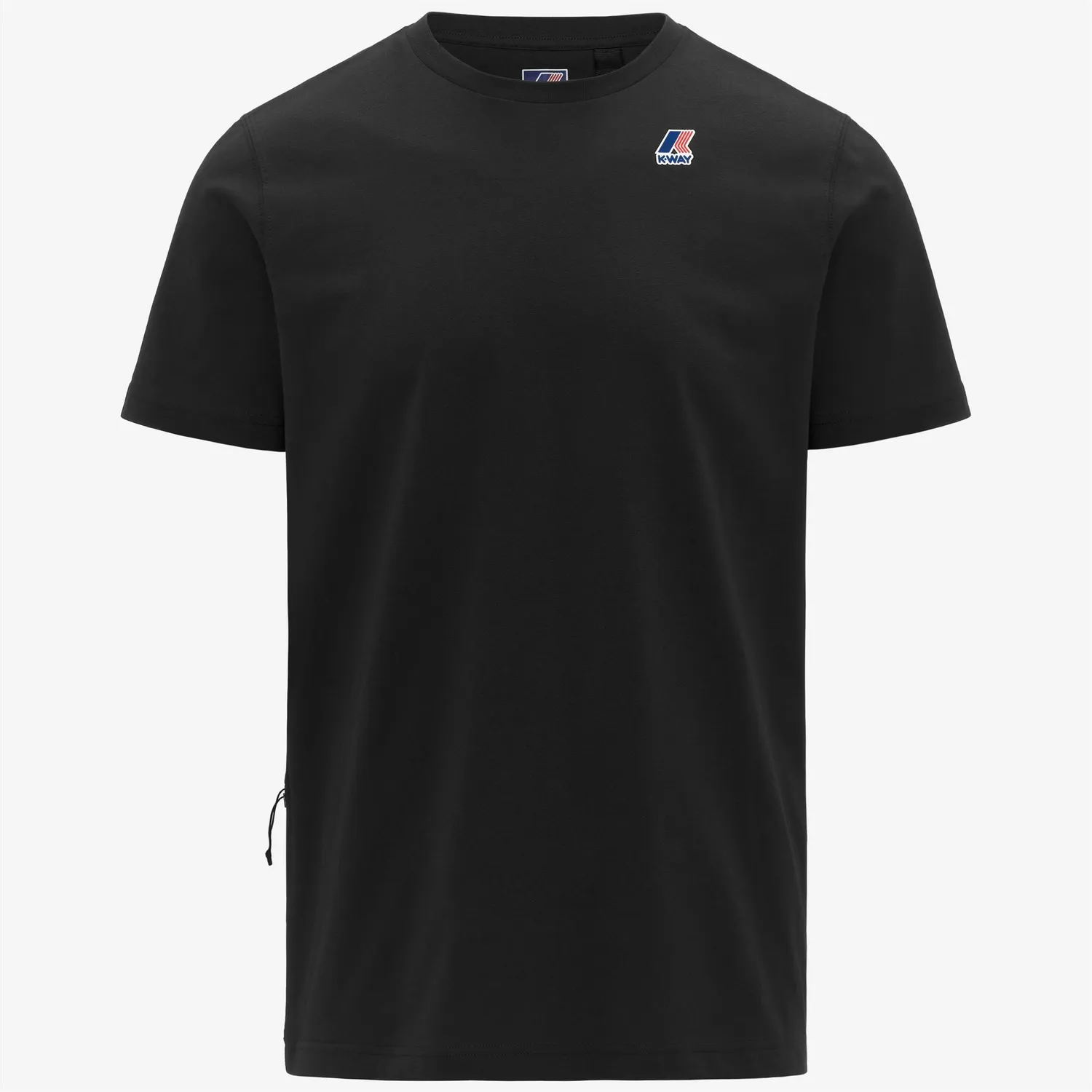 K-Way Leonide tricou Black Pure bumbac