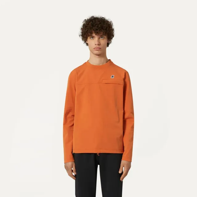 K-Way Imperty fleece hanorac unisex portocaliu calduros
