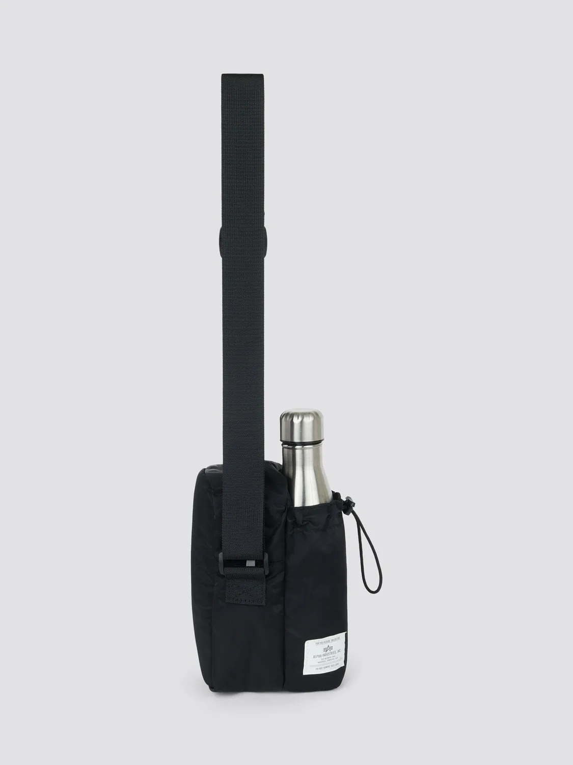 Alpha Industries Canteen geantă umăr Black nailon