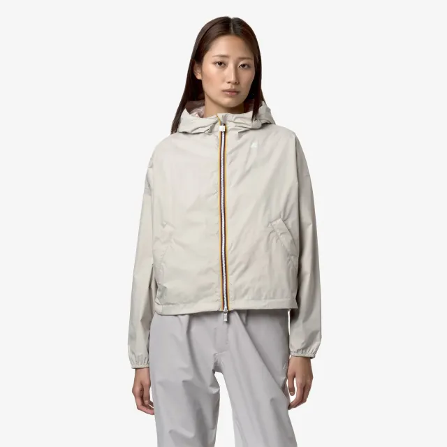 K-Way Laurette Plus.2 Double geacă damă bej reversibilă