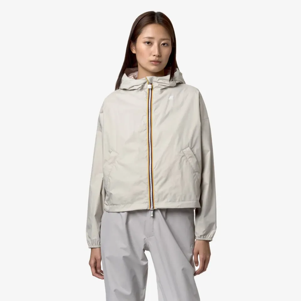 K-Way Laurette Plus.2 Double geacă damă bej reversibilă