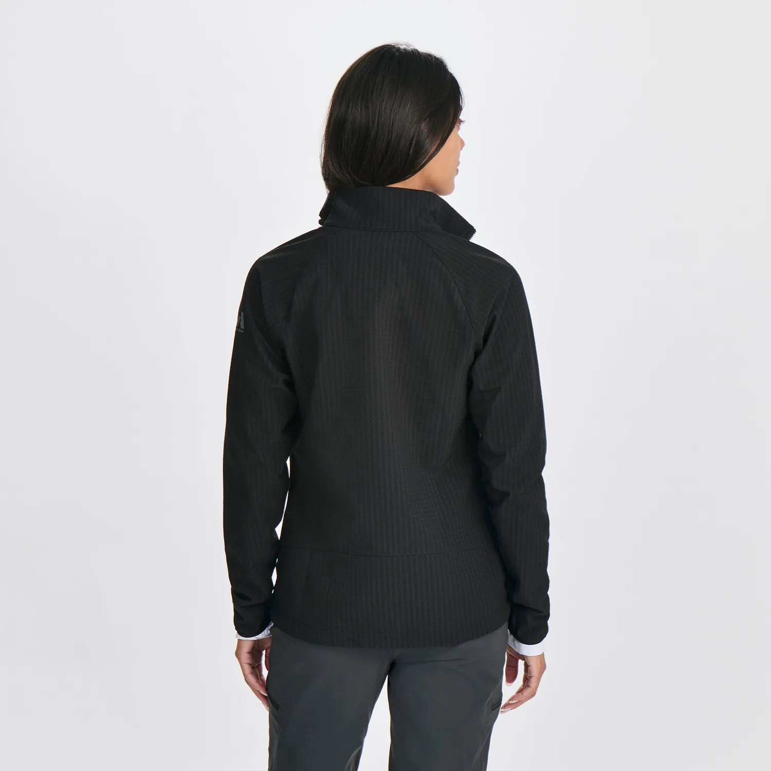 Eddie Bauer Sandstone Backbone Grid geacă softshell vapur
