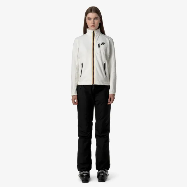 K-Way Bonneval Microtwill 2L pantaloni schi dama negri