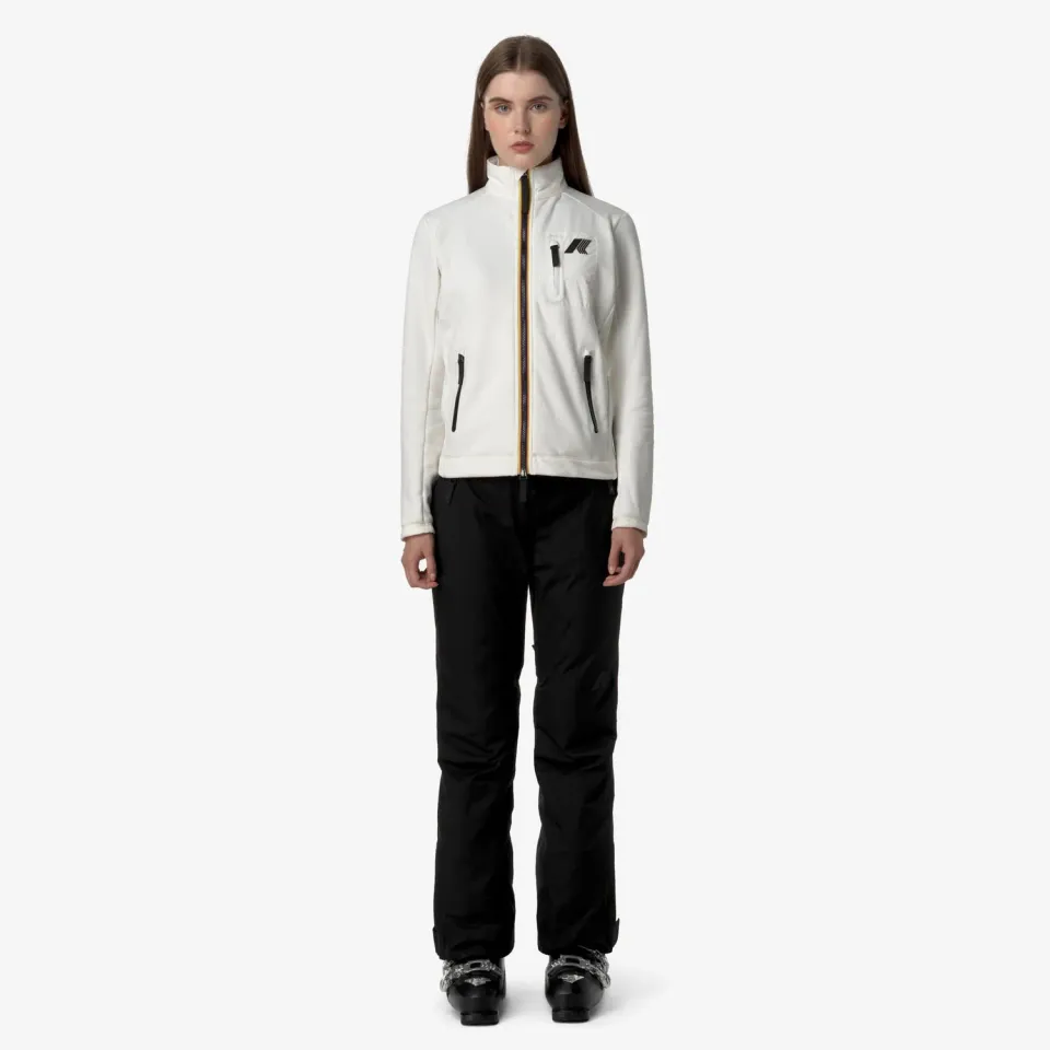 K-Way Bonneval Microtwill 2L pantaloni schi dama negri