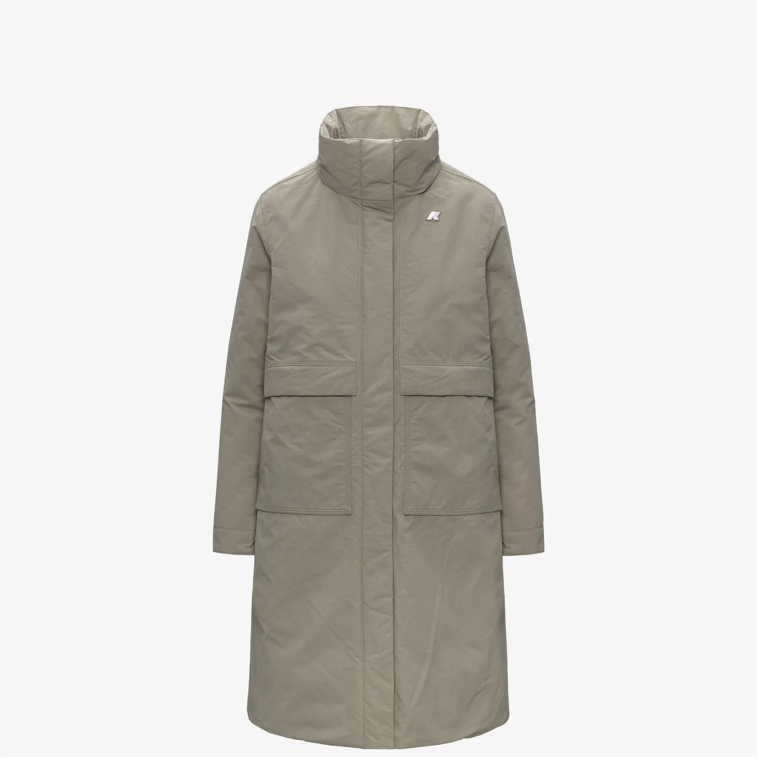 K-Way Kalisha Warm Cotton palton dama verde calduros