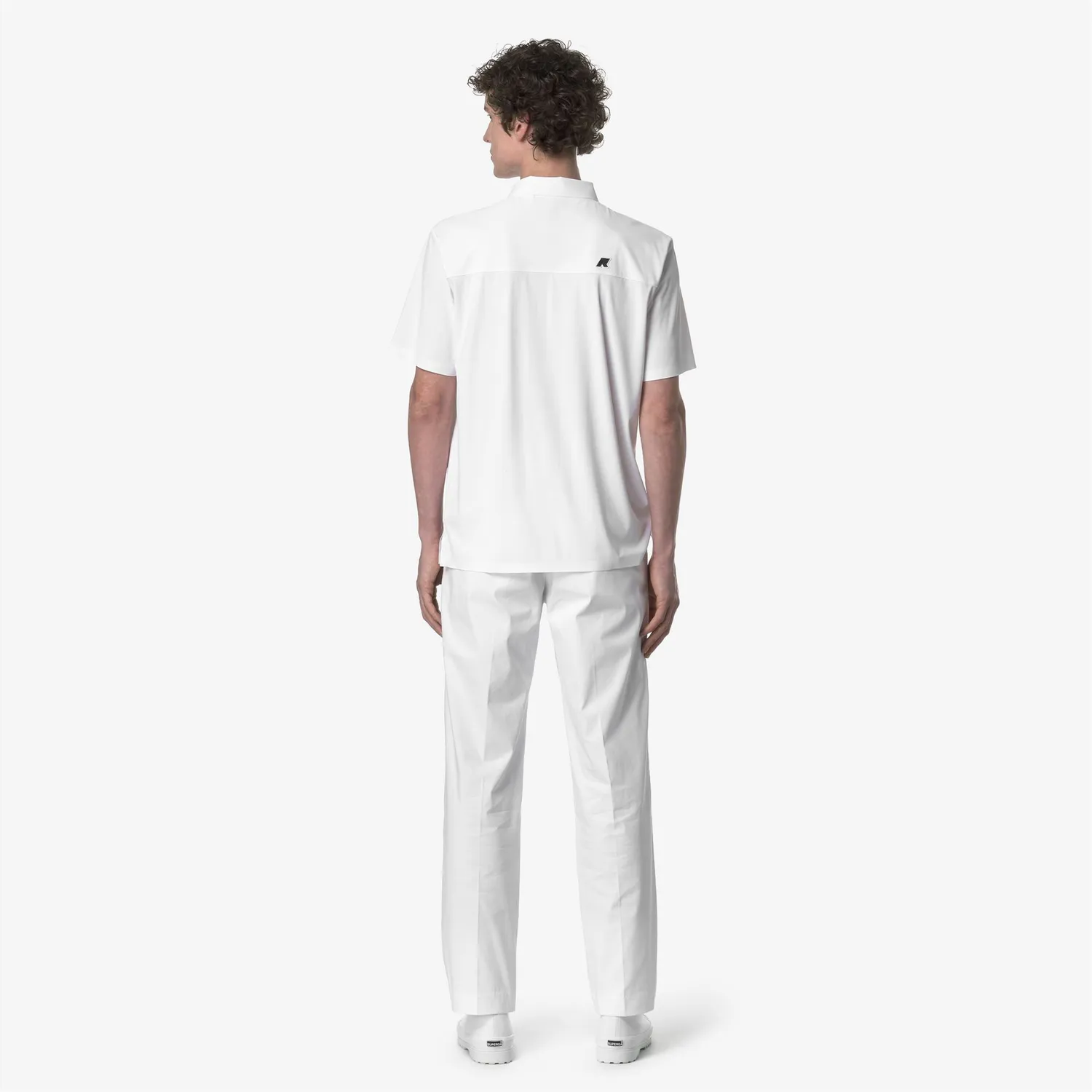 K-Way Ralph Twill Tech Golf pantaloni chino albi stretch