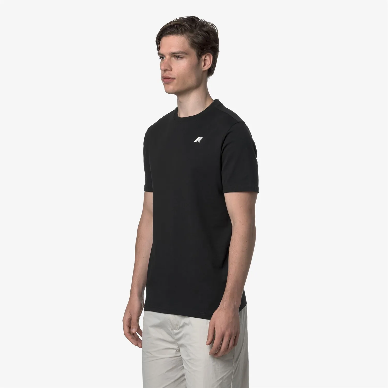 K-Way Odom tricou barbati negru bumbac