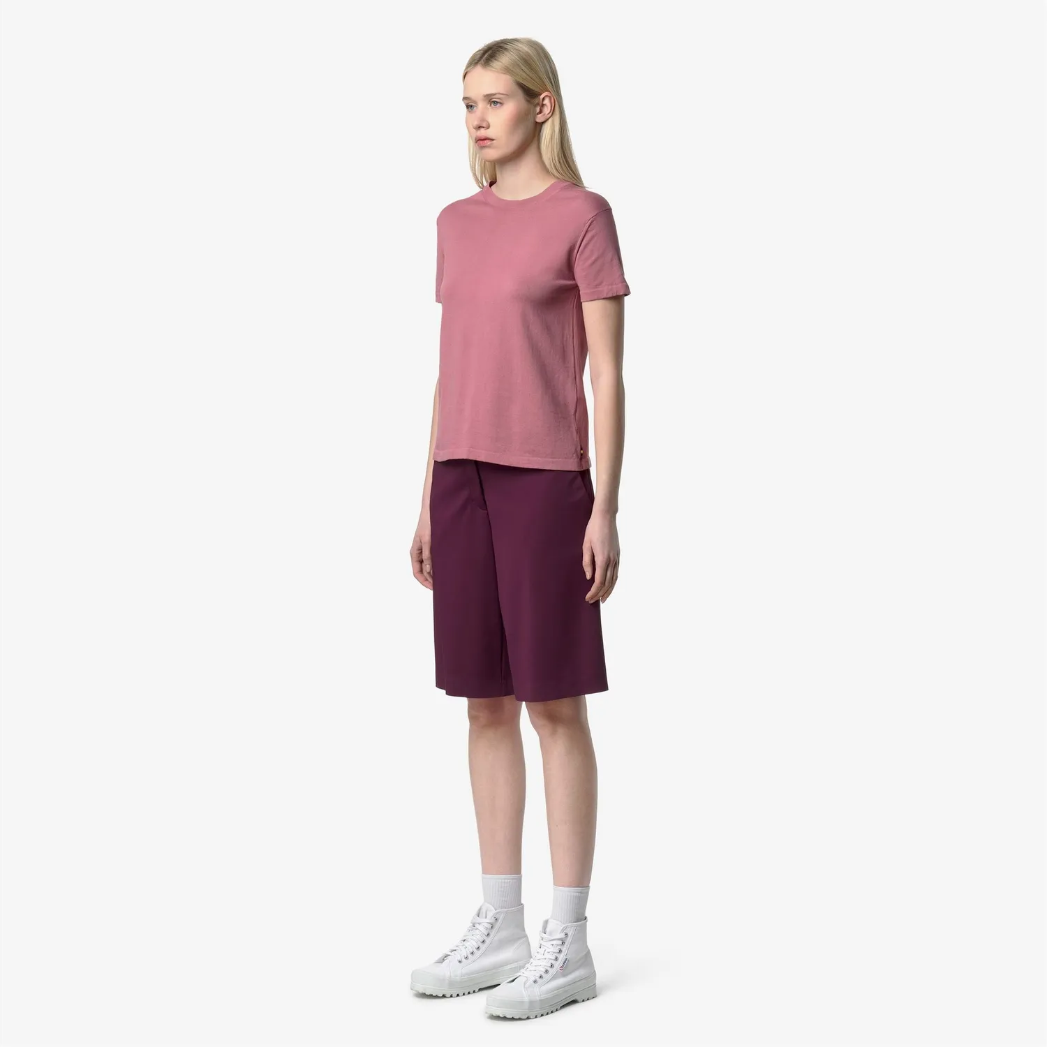 K-Way Lascaux pulover dama violet Pinkish maneca scurta