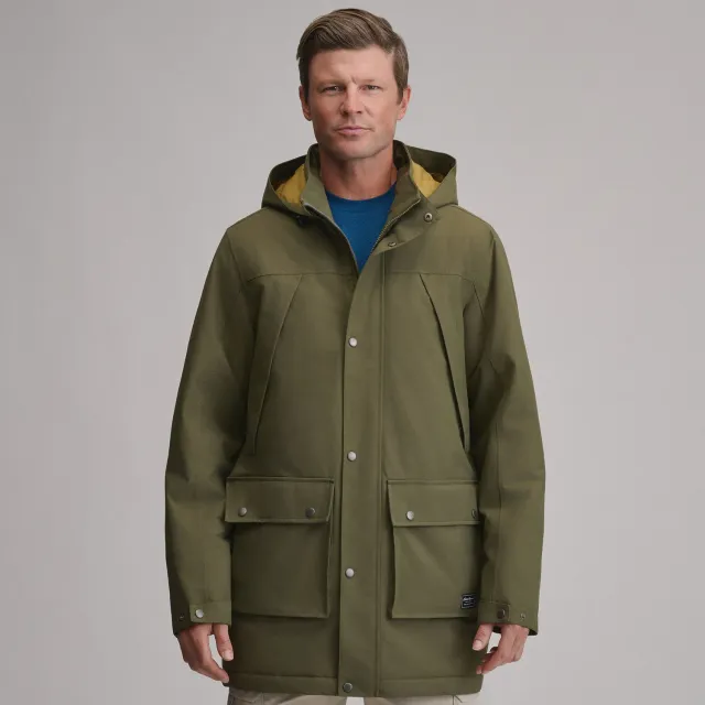 Eddie Bauer Rainfoil Heritage parka Storm izolată