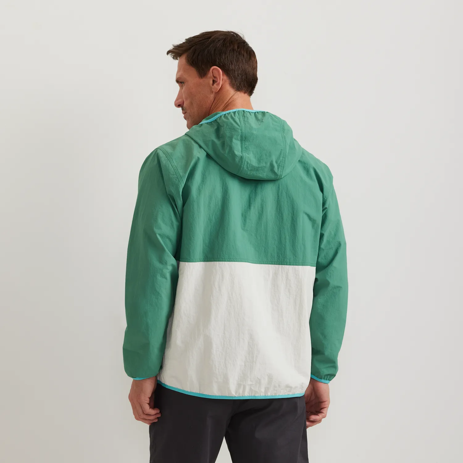 Eddie Bauer Zephyr anorac vânt verde respirabil ușor