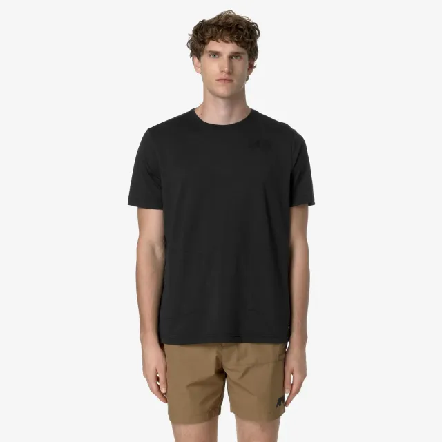 K-Way Seril Coral Gardeners tricou negru pliabil