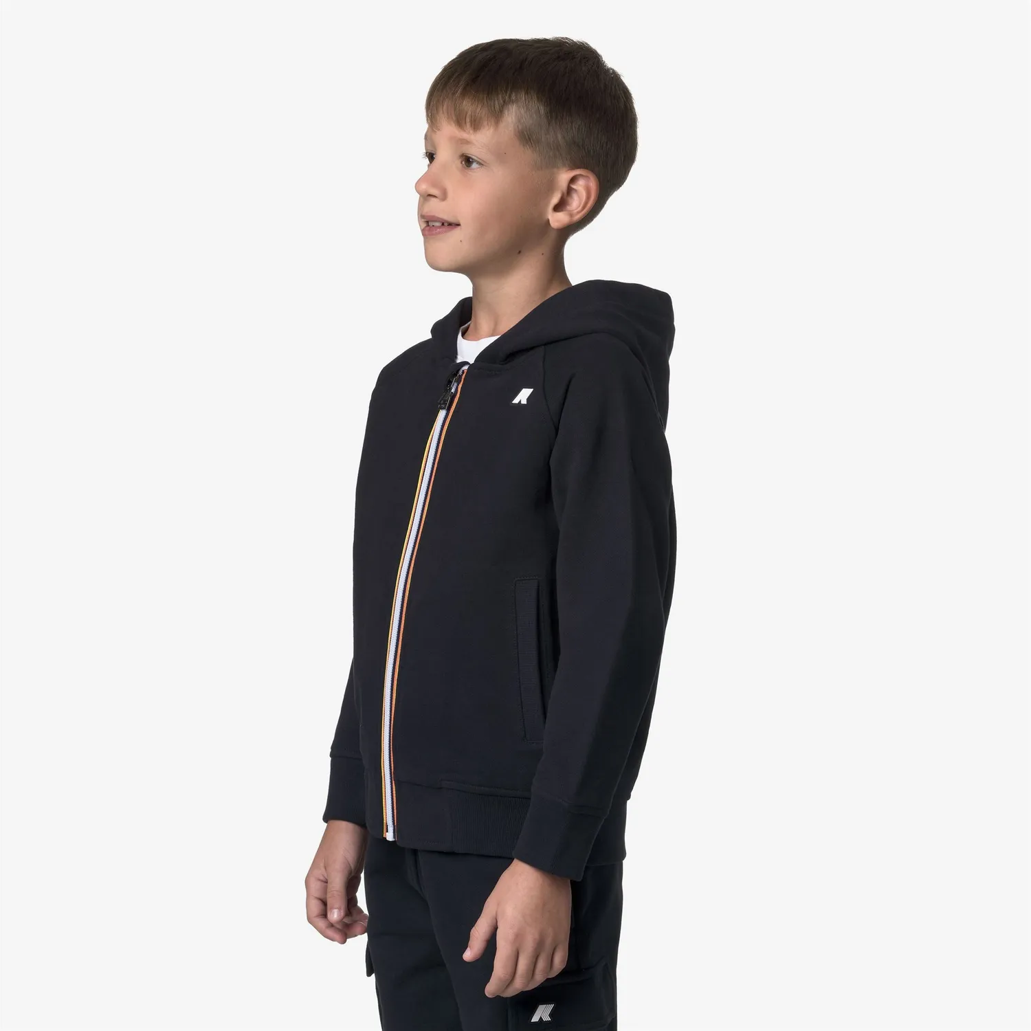 K-Way Anthony Fleece hanorac copii albastru cu fermoar