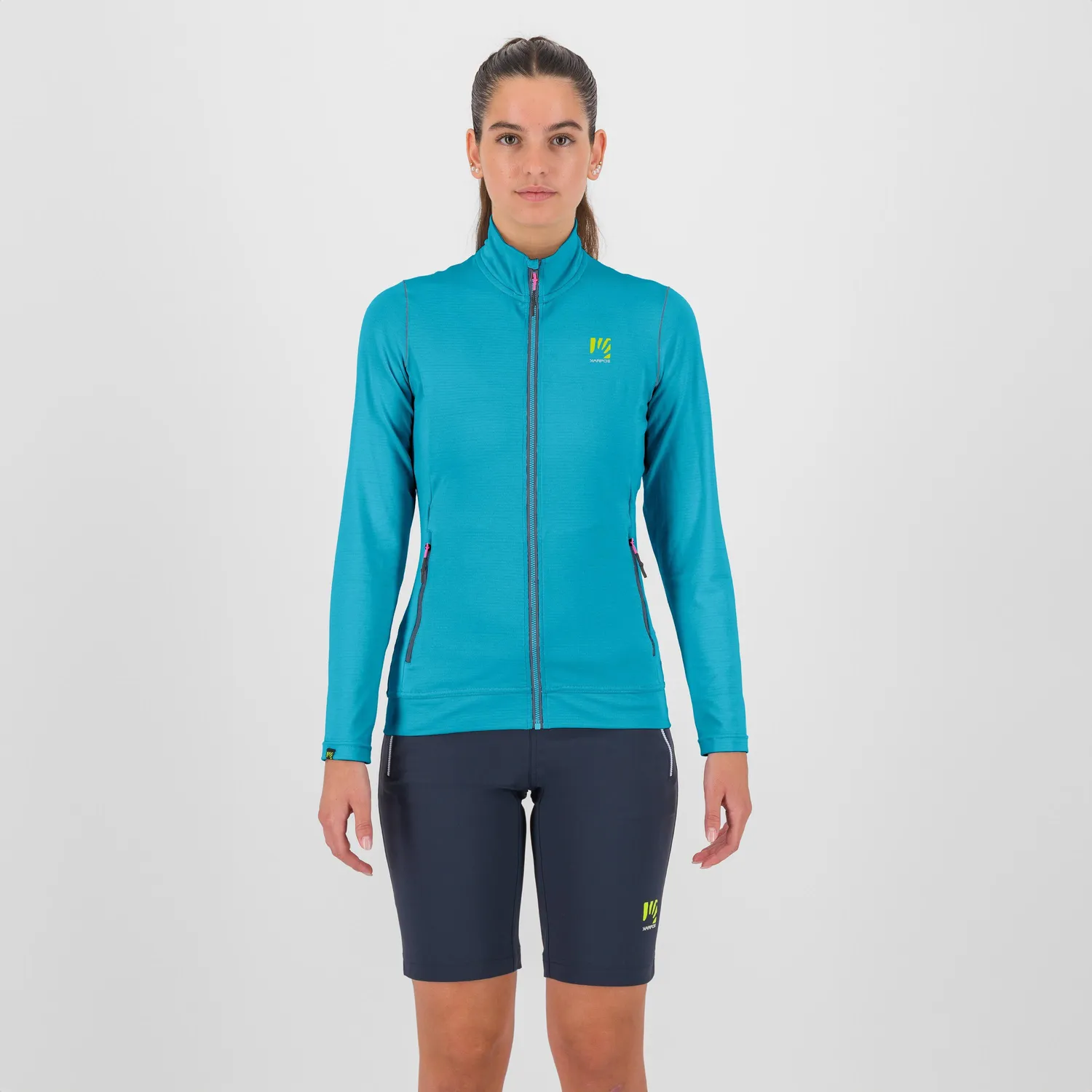 Karpos Pomedes W Fleece bluza polar dama cu fermoar