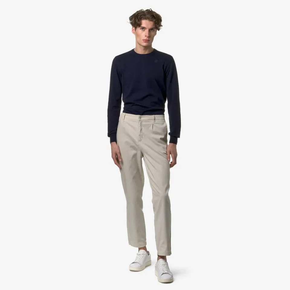 K-Way Bran K2125DW pantaloni chino bej deschis stretch