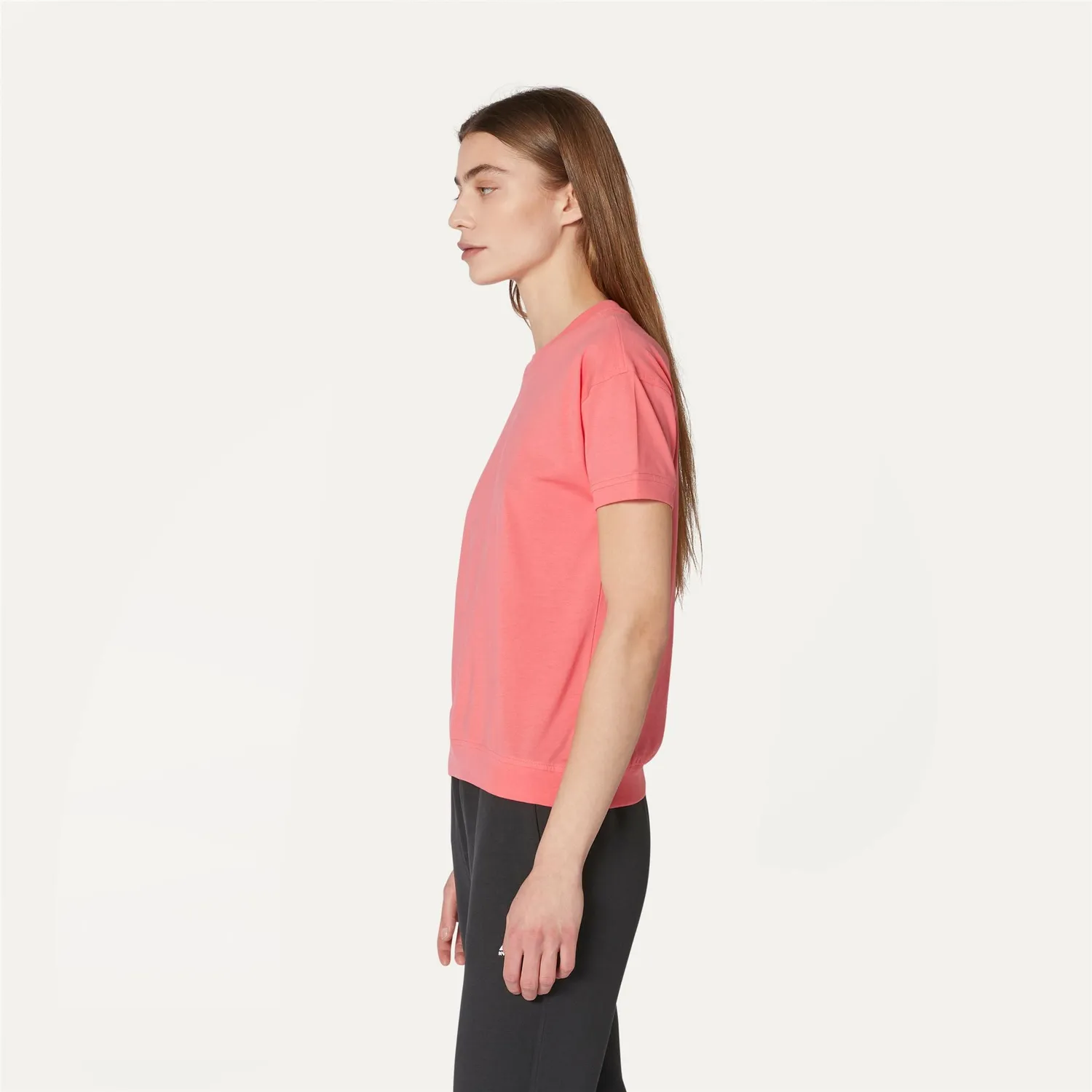 K-Way Ruby K21278W tricou dama roz bumbac jersey