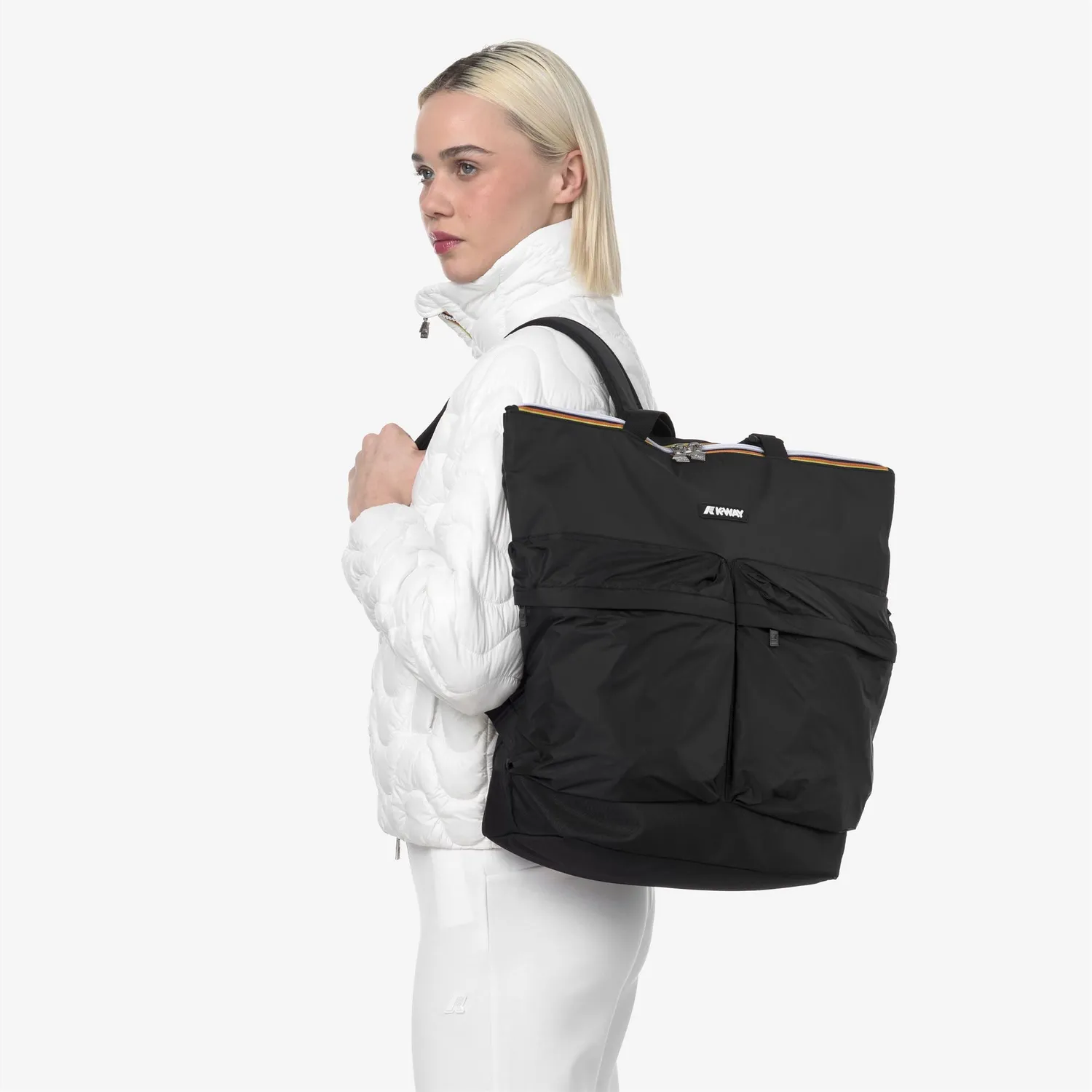 K-Way Noam sacosa neagra impermeabila