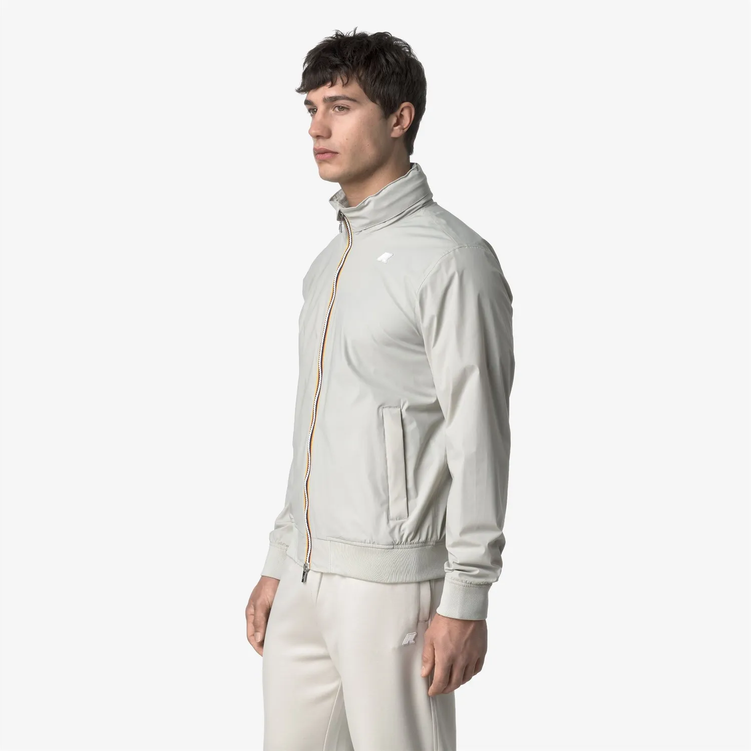 K-Way Amaury Stretch Nylon Jersey geaca barbati bej impermeabila
