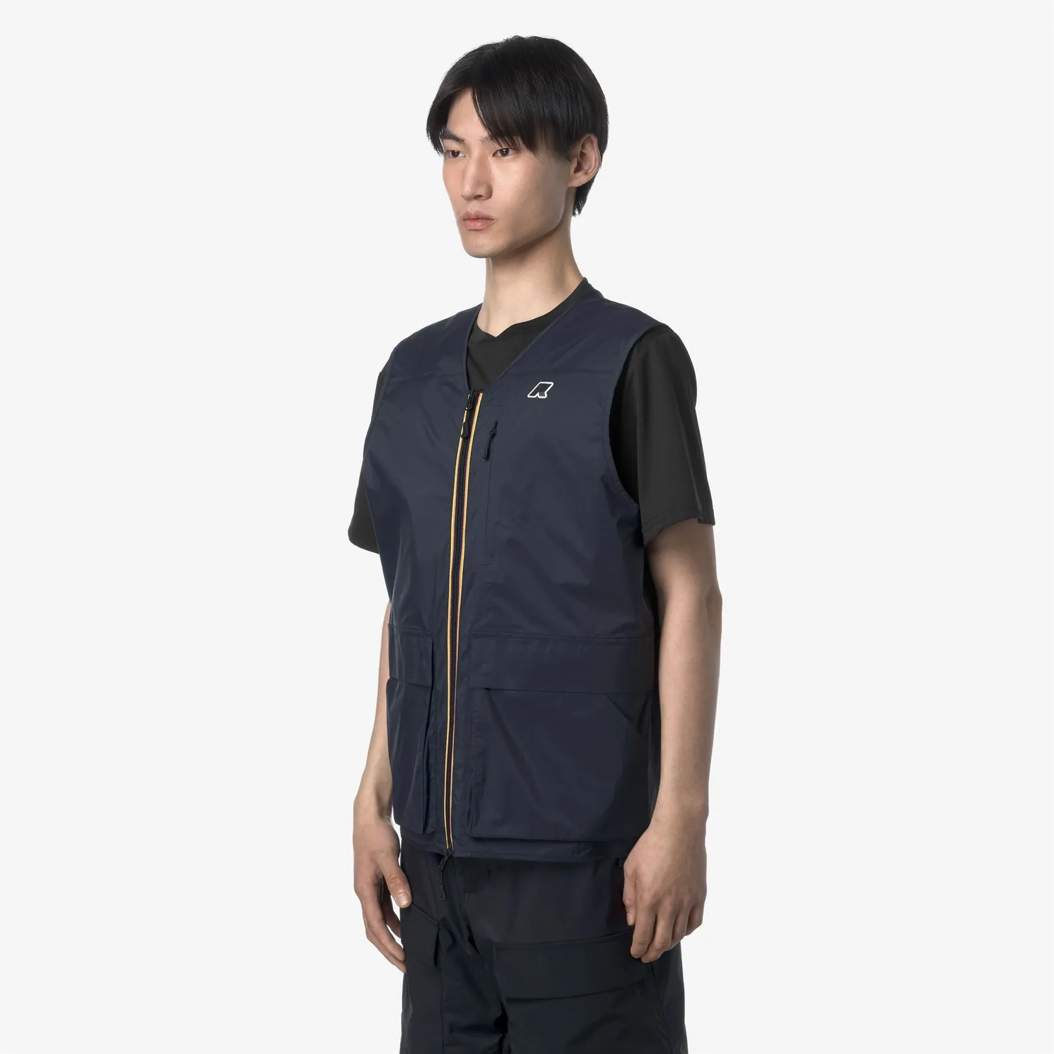 K-Way Gorges vesta unisex albastru impermeabila