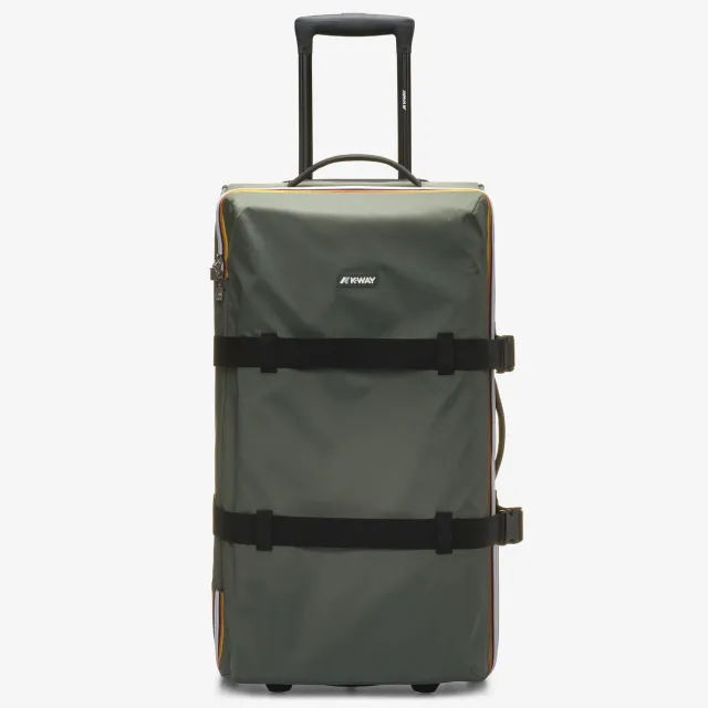 K-Way Blossac M Troler 66L Verde-Negru Impermeabil