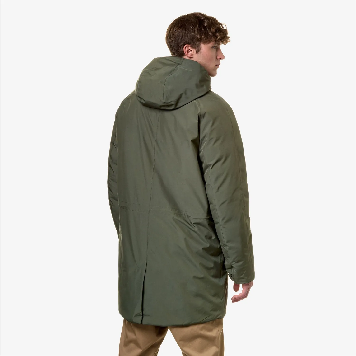 K-Way Jeremy Thermo parka barbati verde 3/4
