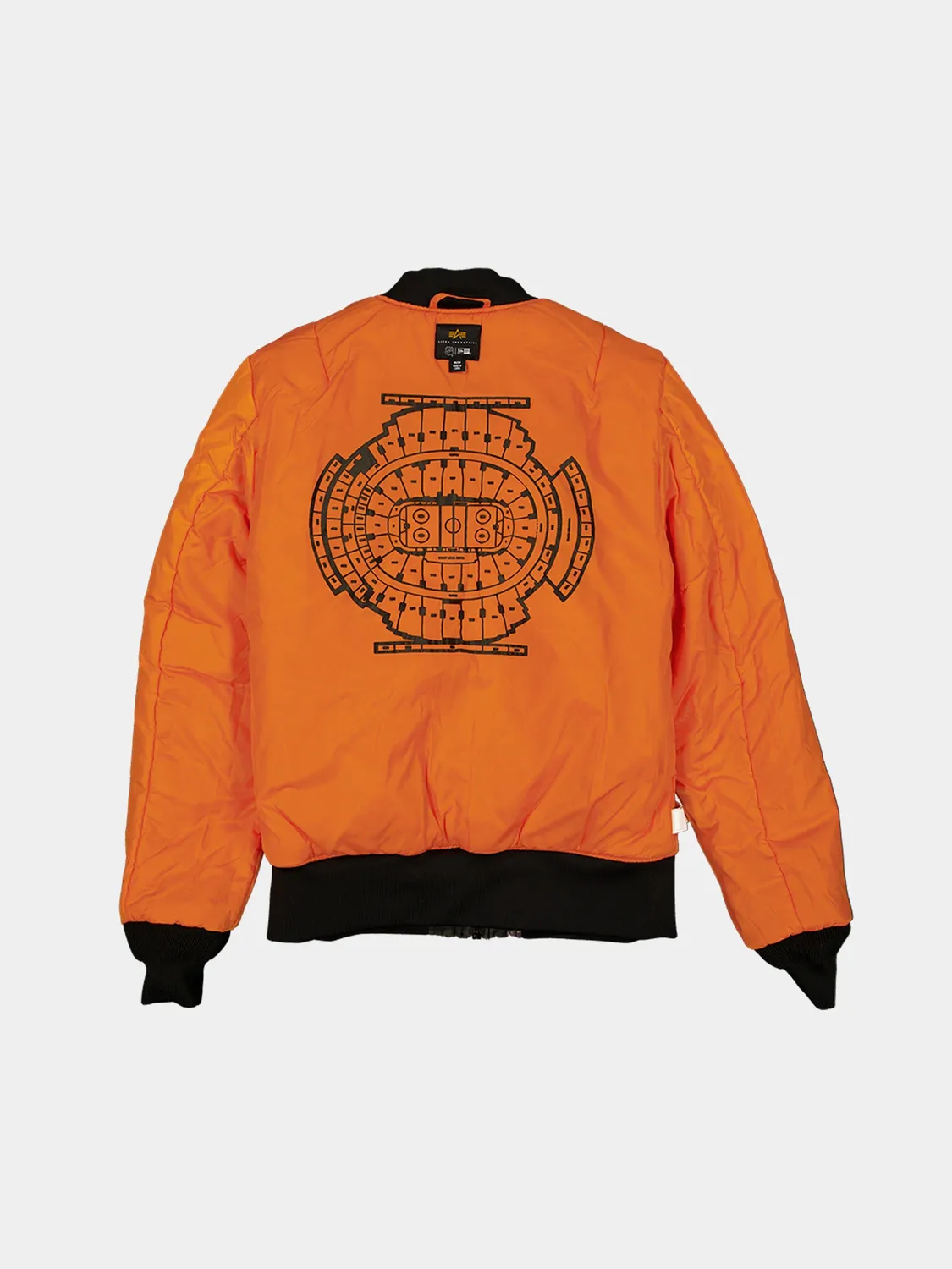 Alpha Industries Rangers x New Era MA-1 geacă bomber Black Camo