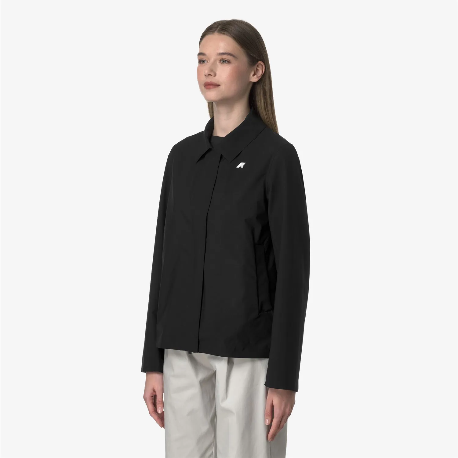 K-Way Arabel K61338W geaca dama Black Pure stretch