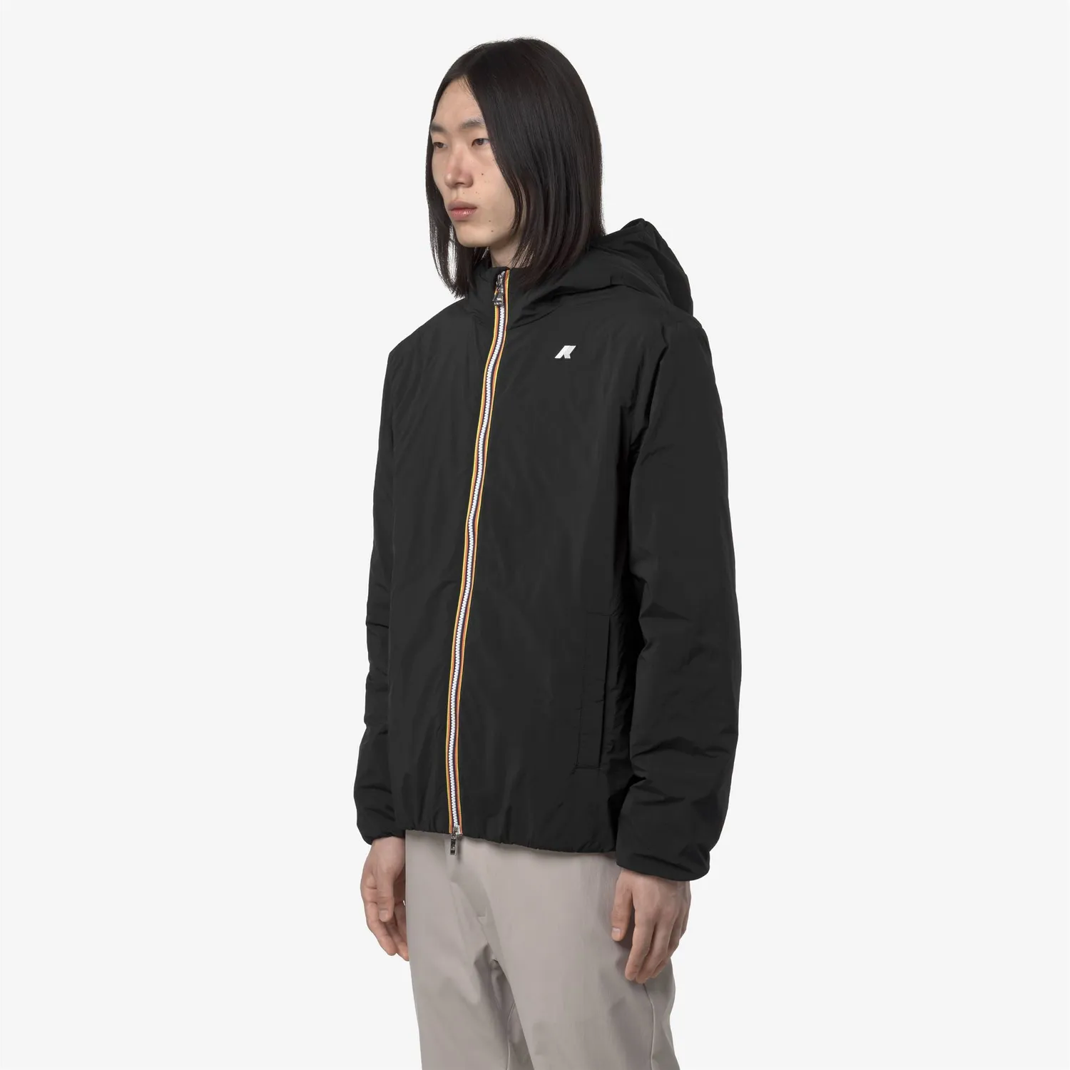 K-Way Jack Plain Warm geacă bărbați negru matlasată